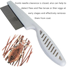 Load image into Gallery viewer, Animal Care Comb Protect Flea for Cat Dog Stainless Steel Comfort Flea