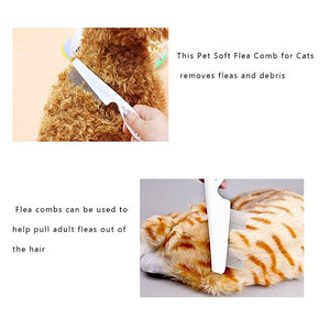 Animal Care Comb Protect Flea for Cat Dog Stainless Steel Comfort Flea