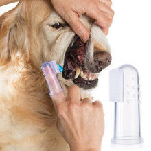 Load image into Gallery viewer, 1Pc Super Pet Dog Finger Toothbrush Cleaning Grooming Health Product Supplies