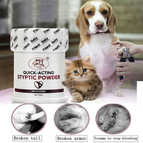 Pet Nail Wound Non-toxic Styptic Powders Nail Care Products Pet Health Care Accessories 18ml