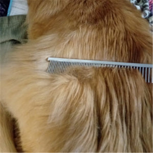 Metal Comb for Dogs Stainless Steel Flea Comb Dogs Cats Pets Accessorios Pet Grooming